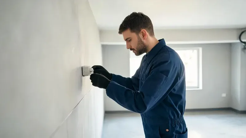 Dératisation en copropriété à Reims — poste d'appâtage sécurisé